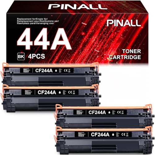 PINALL 44A CF244A Kompatible Tonerkartusche für HP Laserjet m15w, Laserjet MFP m28w Toner, Laserjet MFP m28a M15a (4 Schwarz) von PINALL