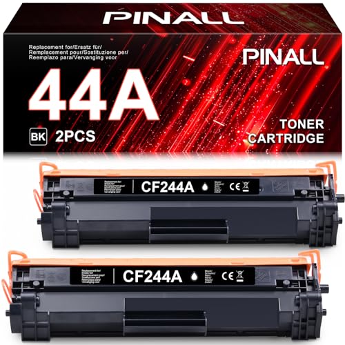 PINALL 44A CF244A Toner Kompatibel mit HP 44A schwarz für HP Laserjet Pro m15w Toner für HP Laserjet Pro MFP m28w Toner MFP m28a M15a M16w M16a M29w M29a (2 Schwarz) von PINALL