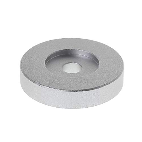 PINH-lang Plattenspieler Adapter 45 RPM Aluminium Silber für 7 Vinyl Technics SL1200 Serie von PINH-lang