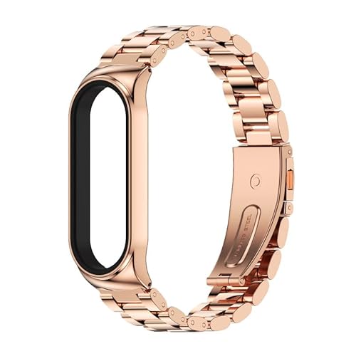 PINHEN Kompatibel mit Xiaomi Mi Band 6 Armband - Edelstahl Metall Trageschlaufe Ersatz für Xiaomi Smart Band 6/5/4/3 Smart MiBand Zubehör mit Metallrahmen PINHEN Kompatibel mit Xiaomi Mi Band 6 Armband - Edelstahl Metall Trageschlaufe Ersatz für Xiaomi Smart Band 6/5/4/3 Smart MiBand Zubehör mit Metallrahmen von PINHEN