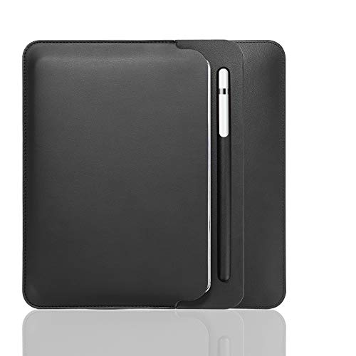 PINHEN Tasche für iPad Mini 5 mit Pencil Halter - 7,9 Zoll Schutzhülle Cover Sleeve Hülle Kompatibel mit iPad Mini 5, iPad Mini 4/3/2/1, Galaxy Tab S2 8.0, Tab A 8.0(Black) von PINHEN