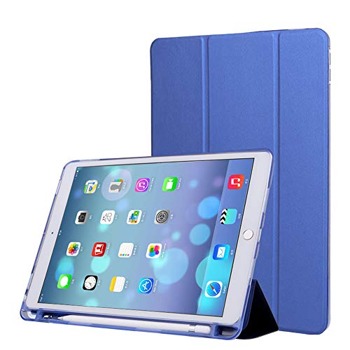 PINHEN Tasche für iPad Mini 5 mit Pencil Halter - 7,9 Zoll Schutzhülle Cover Sleeve Hülle Kompatibel mit iPad Mini 5, iPad Mini 4/3/2/1, Galaxy Tab S2 8.0, Tab A 8.0 (Blue) von PINHEN
