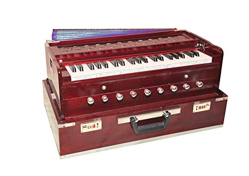 Musicals Holz tragbare Falten 3.5 Octave 9 Stopper Harmonium mit Koppler Geben Sie bitte/Indian Harmonium/Professional Harmonium/Portable Harmonium Musicals Holz tragbare Falten 3.5 Octave 9 Stopper Harmonium mit Koppler Geben Sie bitte/Indian Harmonium/Professional Harmonium/Portable Harmonium von PINK-LOTUS