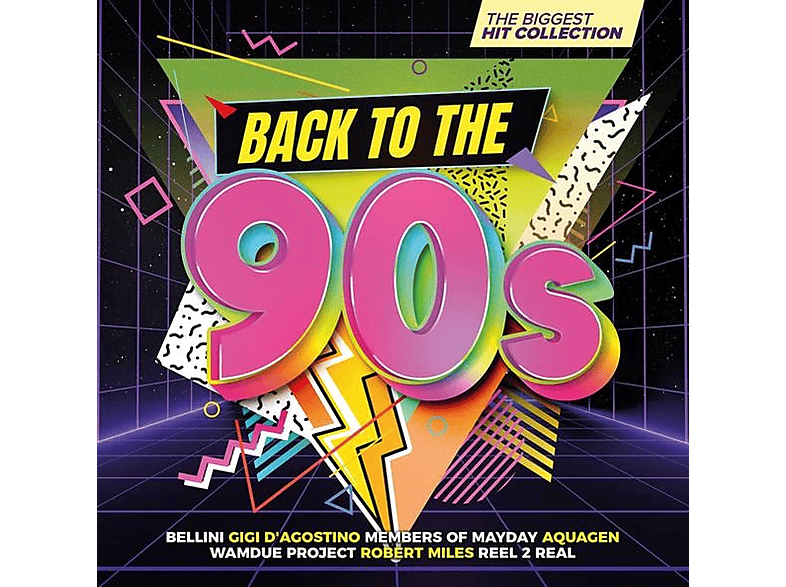 VARIOUS - Back To The 90s Biggest Hit Collection (CD) von PINK REVOL