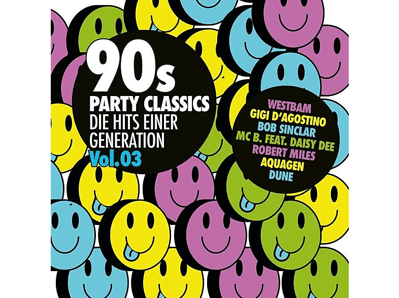 VARIOUS - 90s Party Classics Vol. 3 Hits Einer Generation (CD) von PINK REVOLVER