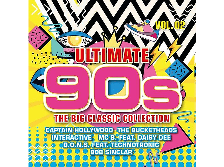 VARIOUS - Ultimate 90s The Big Classic Collection Vol. 2 (CD) von PINK REVOLVER