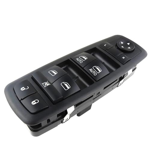 Fensterheber Schalter Für Dodge Für Ram 1500 2500 3500 4602863AB Power Master Fenster Switch Control Konsole Taste Fensterschalter (Farbe : 10-Pin without light) von PINNKL