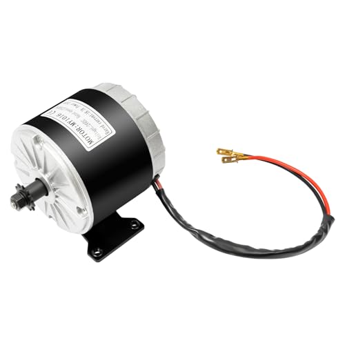 Elektro Motor Bürstenmotor, 350W 24V 2750Rmp Elektromotor Bürstenmotor Umbausatz, für E-Bike Go-Kart Roller Quad ATV von PINYELIN
