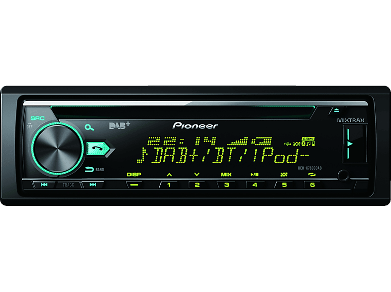 PIONEER DEH-X7800DAB Autoradio 1 DIN, 50 Watt von PIONEER