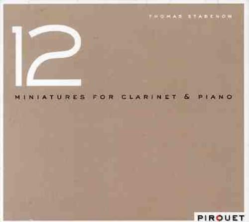 12 Miniatures for Klarinet And Piano von PIROUET RECORDS