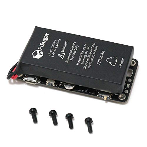 Pisugar2 Portable 1200 mAh UPS Lithium Battery Power Module for Raspberry Pi-Zero W/WH Model Accessories (Not Include Raspberry Pi) von PISUGAR