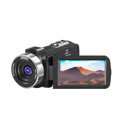 PITIKI Videokamera 4K 80MP Camcorder IPS Screen mit Handstabilisator PITIKI Videokamera 4K 80MP Camcorder IPS Screen mit Handstabilisator von PITIKI