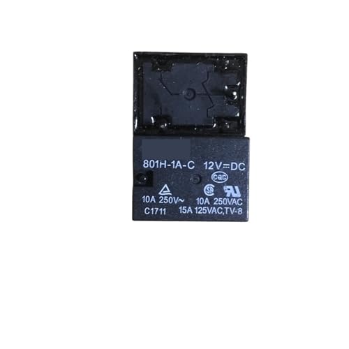 801H-1C-C 801H-1C-C-12VDC 801H-1C-C-12V 801H-1C-C-DC12V DIP-5 10A 12VDC Relay PIUHRKLEVD 801H-1C-C 801H-1C-C-12VDC 801H-1C-C-12V 801H-1C-C-DC12V DIP-5 10A 12VDC Relay PIUHRKLEVD von PIUHRKLEVD