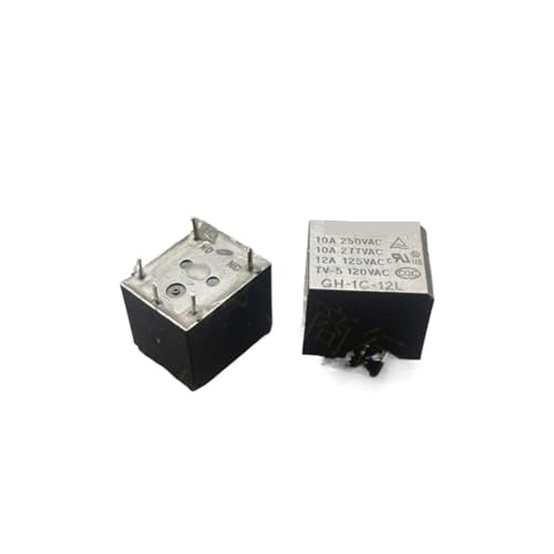 PIUHRKLEVD GH-1C-12L 5-pin 10A 12VDC Relay PIUHRKLEVD GH-1C-12L 5-pin 10A 12VDC Relay von PIUHRKLEVD