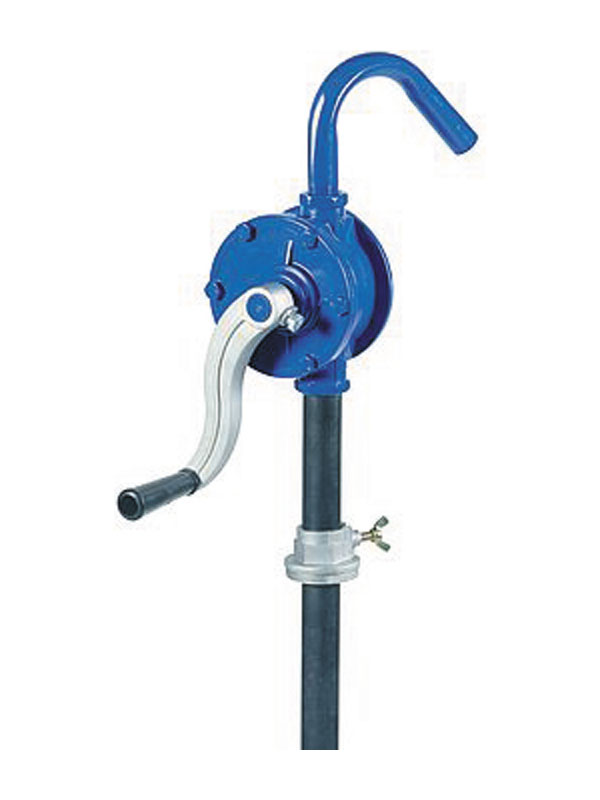 PIUSI Flügelzellenpumpe mit Fassadapter und Auslaufrohr von PIUSI