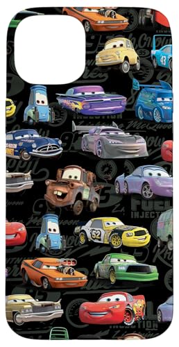 Hülle für iPhone 15 Plus Disney Pixar Cars Musterdruck von PIXAR