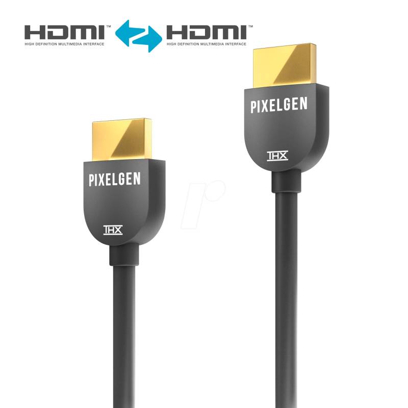 PXL-CBH05 - High Speed HDMI Kabel mit Ethernet, THX® zertifiziert, 0,5 m von PIXELGEN