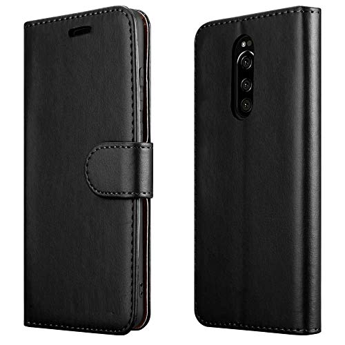 PIXFAB Schutzhülle für Sony Xperia 1 - J8110 / J8170 / J9110 - Premium Lederetui mit Magnetverschluss und Kartenfächern und Displayschutzfolie PIXFAB Schutzhülle für Sony Xperia 1 - J8110 / J8170 / J9110 - Premium Lederetui mit Magnetverschluss und Kartenfächern und Displayschutzfolie von PIXFAB