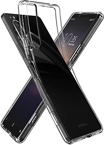 PIXFAB Schutzhülle für Sony Xperia 5 II, ultradünn, kratzfest, TPU-Gel, Gummi, weich, Silikon, Schutzhülle für Sony Xperia 5 II (15,5 cm) – transparent von PIXFAB