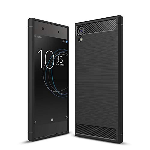 PIXFAB Schutzhülle für Sony Xperia XA1 (G3121), Silikon, Schwarz von PIXFAB