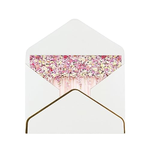 Blanko-Karten mit Umschlägen, Grußkarte, Dankeskarten, Hochzeitskarten, Geburtstagskarten, floraler Wanddruck Blanko-Karten mit Umschlägen, Grußkarte, Dankeskarten, Hochzeitskarten, Geburtstagskarten, floraler Wanddruck von PIXOLE