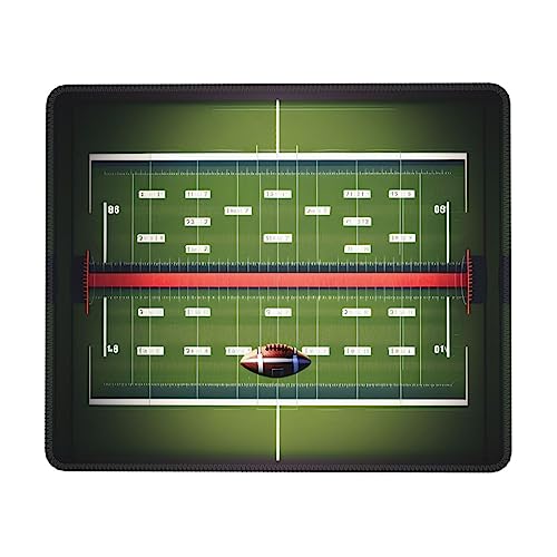 Schreibtischunterlage, Motiv: American Football Feld und Balldruck, Schreibtischunterlage, rutschfeste Gummiunterseite, für Laptop-Schreibtischunterlage Schreibtischunterlage, Motiv: American Football Feld und Balldruck, Schreibtischunterlage, rutschfeste Gummiunterseite, für Laptop-Schreibtischunterlage von PIXOLE