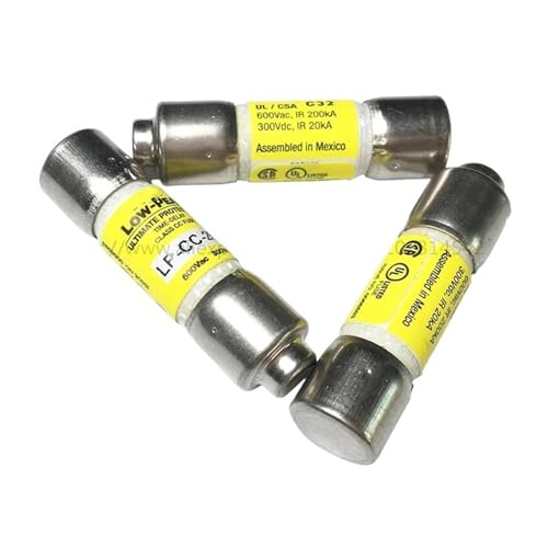 10 Stück Sicherungsrohr LP-CC-1-2-3-3-4-5-6-7-8-10-12-15-15-20-25-30A 600V(LP-CC-9) von PJKTBEYI