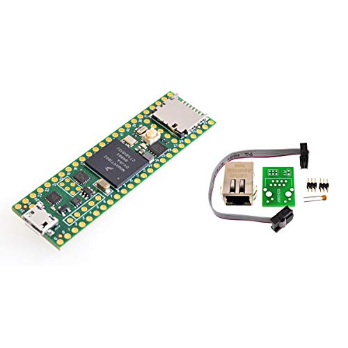 PJRC Teensy 4.1 ARM Cortex-M7 NXP iMXRT1062 Mikrocontroller-Entwicklungsplatine + Ethernet-Kit von PJRC