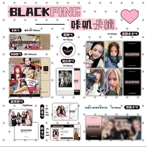 PJSTUG Blackpink Karte Set Blackpink Merchandise Kpop Blackpink Fotokarten Blackpink Photocard Kpop Fanartikel von PJSTUG