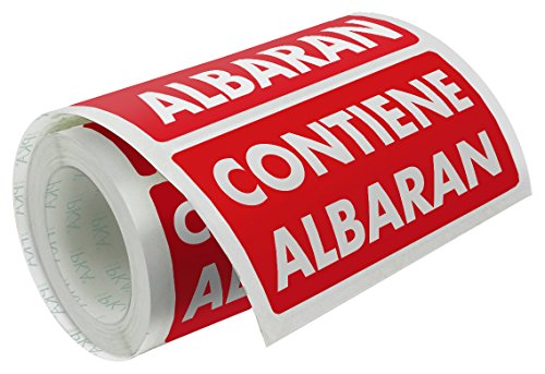 PKA 16410 Etiketten mit Aufschrift "Contiene Albaran", 200 Stück PKA 16410 Etiketten mit Aufschrift "Contiene Albaran", 200 Stück von PKA