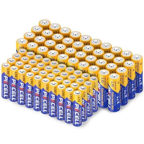 PKCELL Batterien AAA/R6P 40 Stück + Batterien AAA /R03P 40 Stück,1,5 V Carbon Zinc Einwegbatterien für LED Kerzen Uhren Fernbedienungen Taschenlampen PKCELL Batterien AAA/R6P 40 Stück + Batterien AAA /R03P 40 Stück,1,5 V Carbon Zinc Einwegbatterien für LED Kerzen Uhren Fernbedienungen Taschenlampen von PKCELL