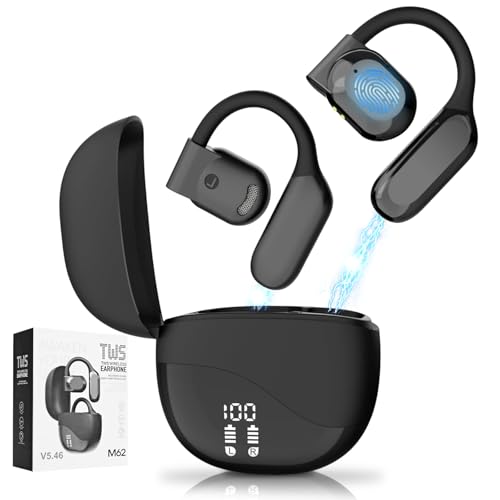 PKKP M62 übersetzer Kopfhörer, 3-in-1 Wireless Bluetooth AI Translation Earbuds mit 144 SprachüBersetzer, KI übersetzung Kopfhörer, AI Translator Earbuds Echtzeit übersetzer Kopfhörer (M62-Schwarz) PKKP M62 übersetzer Kopfhörer, 3-in-1 Wireless Bluetooth AI Translation Earbuds mit 144 SprachüBersetzer, KI übersetzung Kopfhörer, AI Translator Earbuds Echtzeit übersetzer Kopfhörer (M62-Schwarz) von PKKP