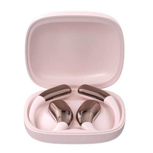 PKKP M75 übersetzer Kopfhörer, Wireless Bluetooth Translation Earbuds mit 144 SprachüBersetzer üBersetzungskopfhöRer, AI Translator Earbuds, übersetzer Kopfhörer Echtzeit (A38 Rosa) von PKKP