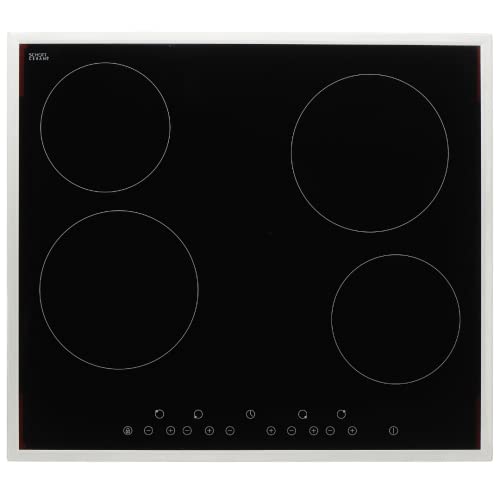 PKM Glaskeramik Kochfeld EB-C4N / 60cm/ 4 Kochzonen/ 9 Heizstufen je Kochzone/Touch Bedienung/ 6000W/ Restwärmeanzeige/Timer/automatische Topferkennung/Kindersicherung/Edelstahlrahmen PKM Glaskeramik Kochfeld EB-C4N / 60cm/ 4 Kochzonen/ 9 Heizstufen je Kochzone/Touch Bedienung/ 6000W/ Restwärmeanzeige/Timer/automatische Topferkennung/Kindersicherung/Edelstahlrahmen von PKM