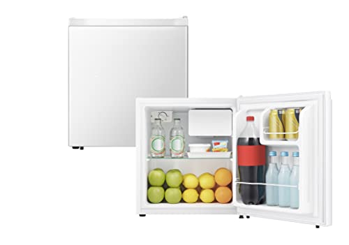 PKM Kühlbox KS45E | Getränkekühlschrank mit Eiswürfelbehälter | Höhe 50cm | Weiß von PKM