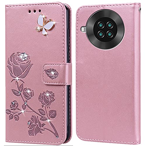 Hülle für Hafury K30/Cubot Note 20/Note 20 Pro Handyhülle,Klappbar Tasche Case,Standfunktion,Kartenfach,Silikon Bumper,Stoßfeste Schutzhülle Cover für Hafury K30/Cubot Note 20/Note 20 Pro von PKQTOP