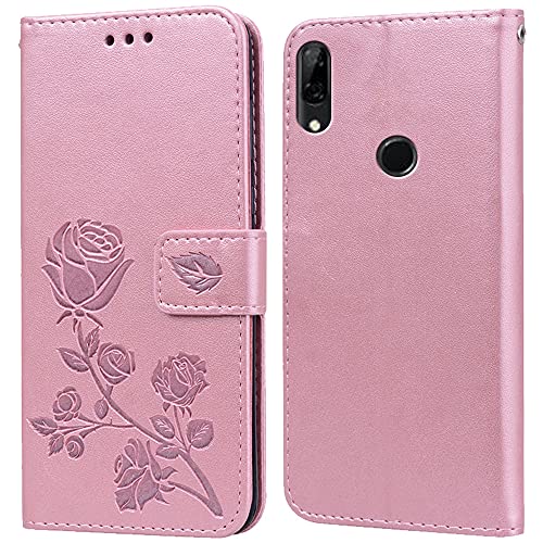 Hülle für Huawei P Smart Z/Honor 9X Handyhülle,Klappbar Tasche Case,Standfunktion,Kartenfach,Silikon Bumper,Stoßfeste Schutzhülle Cover für Huawei P Smart Z/Honor 9X von PKQTOP