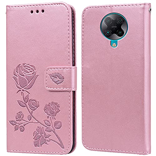 Hülle für Xiaomi Poco F2 Pro/Poco F2 Pro 5G Handyhülle,Klappbar Tasche Case,Standfunktion,Kartenfach,Silikon Bumper,Stoßfeste Schutzhülle Cover für Xiaomi Poco F2 Pro/Poco F2 Pro 5G von PKQTOP