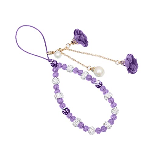 1 Stück Universale Telefonkette Telefongurte Handykette,Telefon Lanyard Handschlaufe Handgelenkschlaufe Perlen Kette Handyanhänger Taschenanhänger Schlüsselanhänger,Violett 1 Stück Universale Telefonkette Telefongurte Handykette,Telefon Lanyard Handschlaufe Handgelenkschlaufe Perlen Kette Handyanhänger Taschenanhänger Schlüsselanhänger,Violett von PLABBDPL