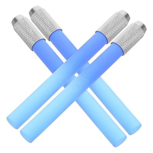 PLAFOPE 4 Pcs Bleistift Extenders Metall Griff Stifthalter Verlanger Farbiger Stifte Extenders Für Schulbüroversorgungen Kunstschreibwerkzeug von PLAFOPE