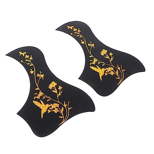 PLAFOPE 40/41 Zoll Gitarrenzubehör Schlagbrett-Aufkleber-Set Schmetterlings-Vogel-Design Gold Kratzfest sicher einfach anzubringen PLAFOPE 40/41 Zoll Gitarrenzubehör Schlagbrett-Aufkleber-Set Schmetterlings-Vogel-Design Gold Kratzfest sicher einfach anzubringen von PLAFOPE