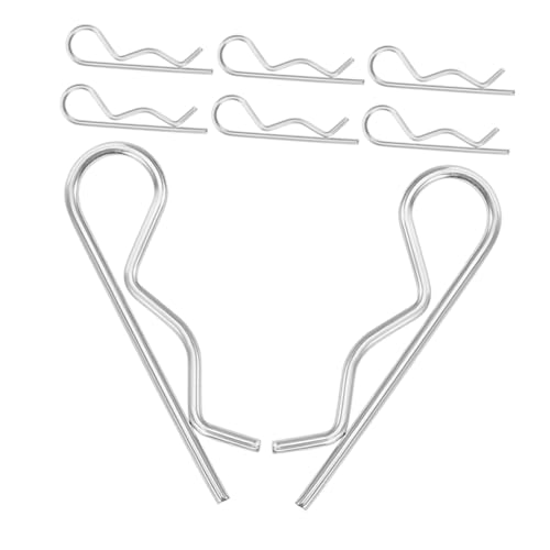PLAFOPE 8 Stück Edelstahl-r-splinte, Sicherungsstifte Für Mechanische Stabilität, Anti-lockerungsbefestigungen Für Industrielle Anhängerkupplungen von PLAFOPE