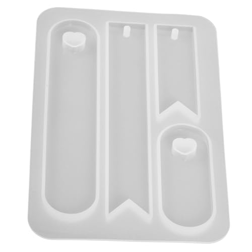 PLAFOPE Silikon Lesezeichen Gussform Für DIY Handwerk Teilig Harzguss Mit Glitzer Und Dekorationen Einfach Für Designs von PLAFOPE