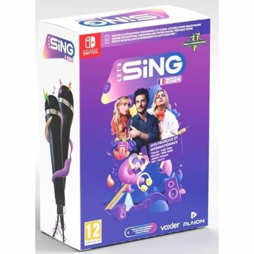 Let's Sing 2024 Nintendo Switch-Spiel Mit 2 Mikrofonen von Koch Media