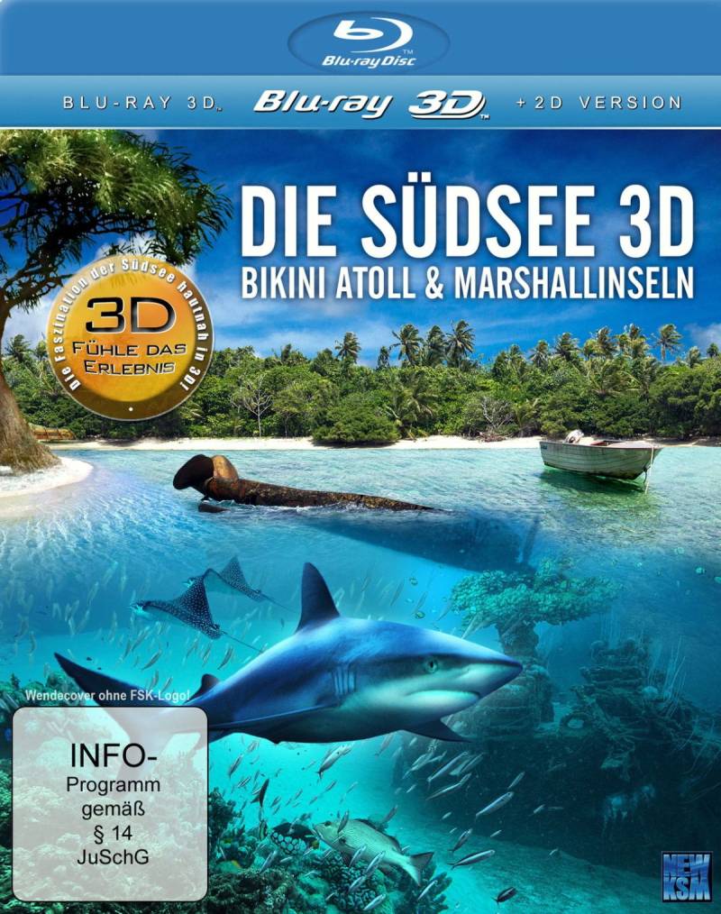Die Südsee - Bikini Atoll und Marshallinseln 3D