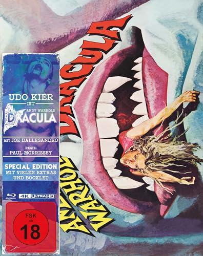 Andy Warhols Dracula - Mediabook - Cover A (4K-Ultra HD) (+ Blu-ray) (+ Bonus-Blu-ray) von PLAION PICTURES