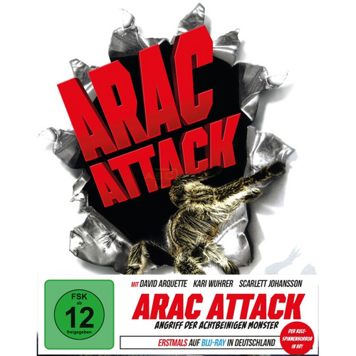 Arac Attack - Angriff der achtbeinigen Monster  MediaBook B    (Blu-ray+DVD) von PLAION PICTURES