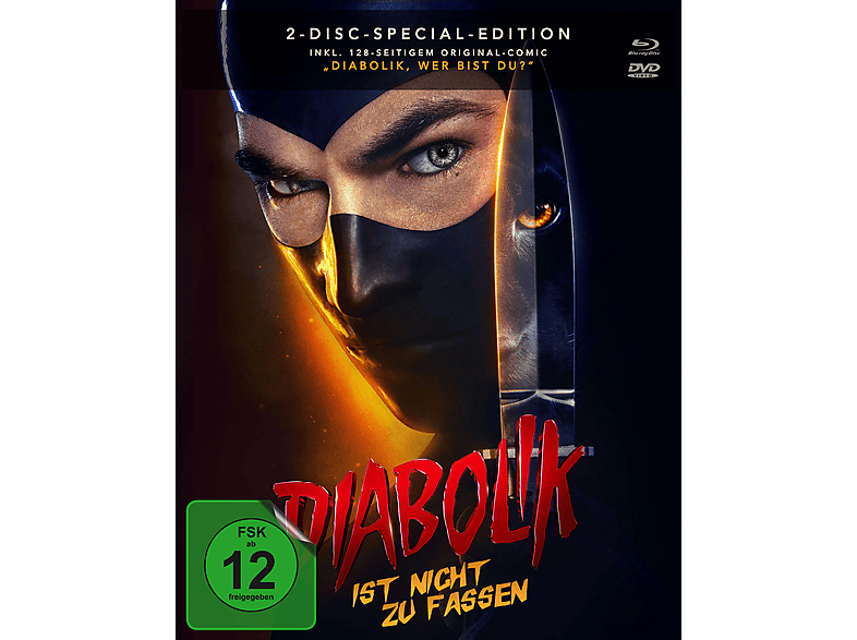 Diabolik ist nicht zu fassen Blu-ray + DVD von PLAION PICTURES