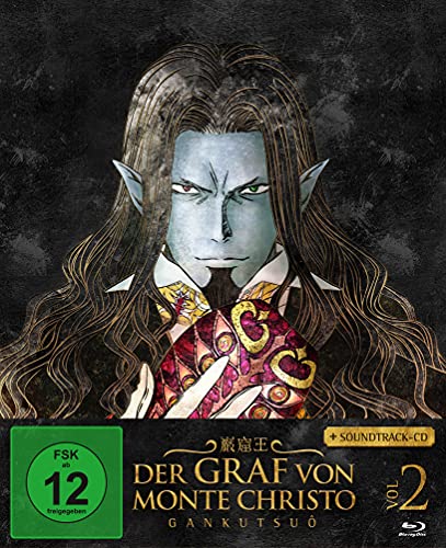 Der Graf von Monte Christo - Gankutsuô Vol. 2 (Ep. 9-16) (Blu-ray + Soundtrack-CD) von PLAION PICTURES