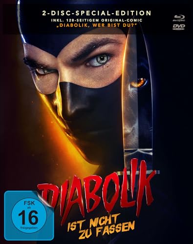 Diabolik ist nicht zu fassen - Special Edition mit Comic (Blu-ray+DVD) von PLAION PICTURES